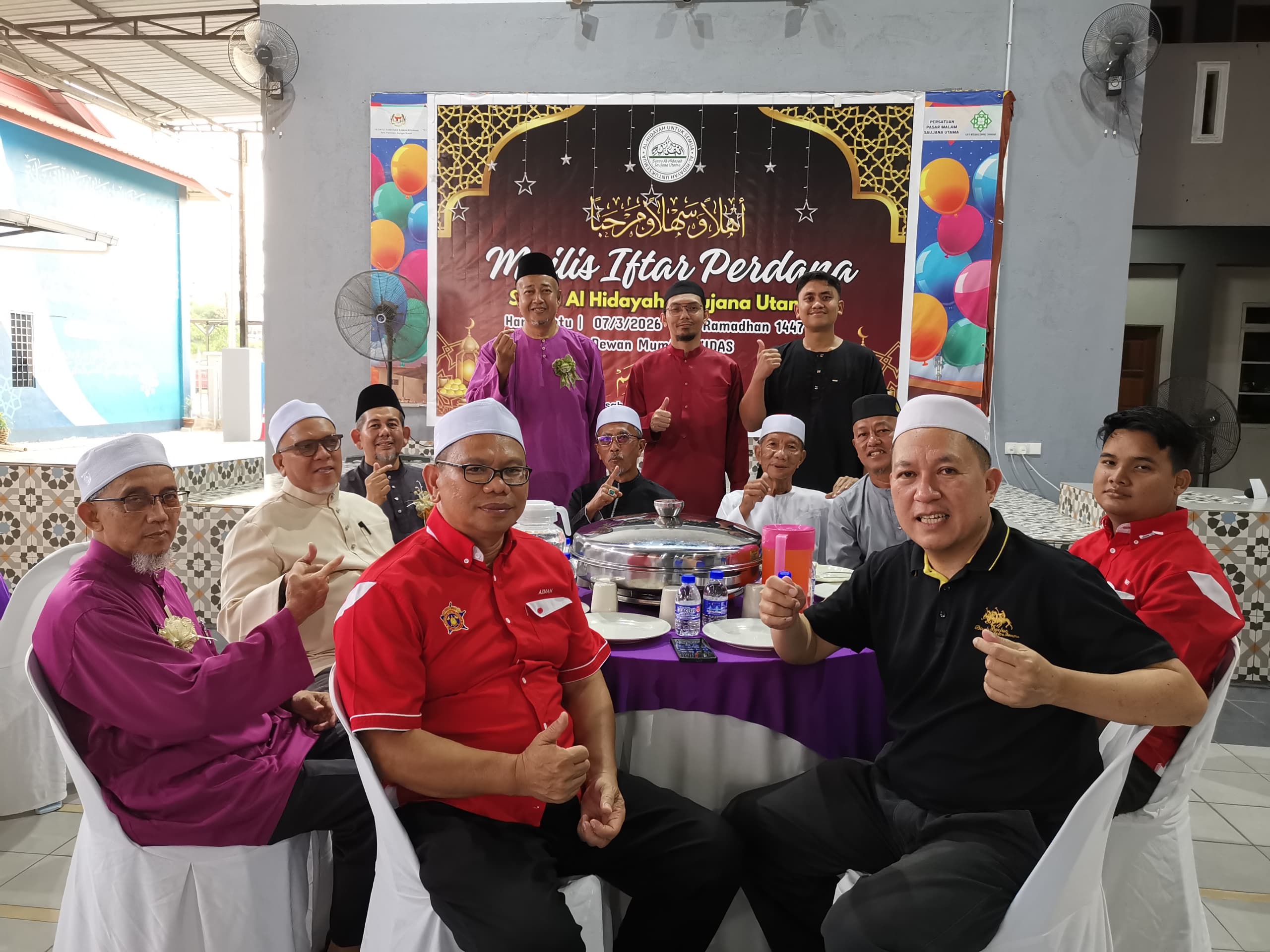 Majlis Iftar Perdana Surau Al-Hidayah Himpunkan Hampir 400 Jemaah